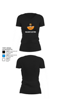 Balkan Electric 74934219 Women's Short Sleeve V-neck Shirt - 11