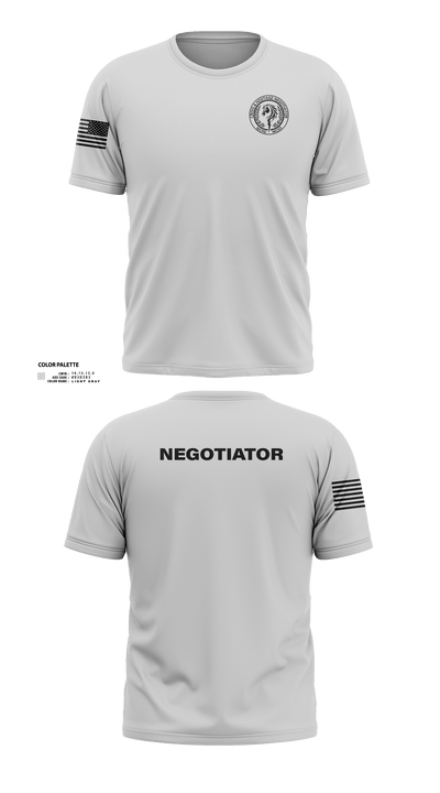 Montgomery County Police CNT 46228172 Short Sleeve Performance Shirt - 3