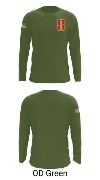 Long Sleeve Performance Shirt, 197th field artillery brigade, , Teamtime, Team time, sublimation, custom sports apparel, team uniforms, spirit wear, spiritwear, sports uniforms, custom shirts, team store, custom team store, fundraiser sports, apparel fundraiser