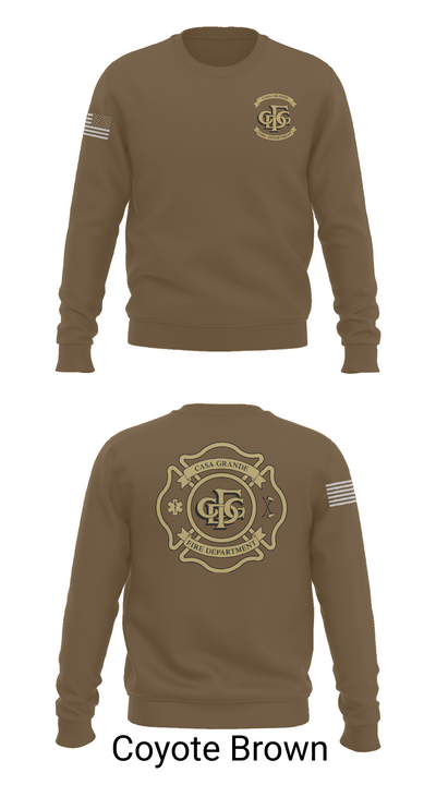 Casa Grande Fire Department 38585599 Crew Neck Sweatshirt - 5