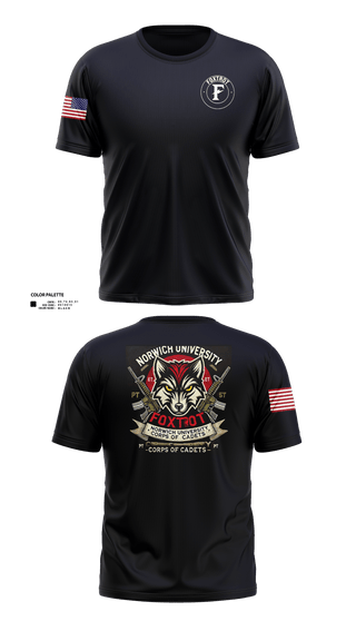 Old School Cotton Feel Shirt, Foxtrot Company, , Teamtime, Team time, sublimation, custom sports apparel, team uniforms, spirit wear, spiritwear, sports uniforms, custom shirts, team store, custom team store, fundraiser sports, apparel fundraiser