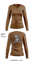 40th Military Police 36326836 Women's Long Sleeve V-neck Shirt - 31