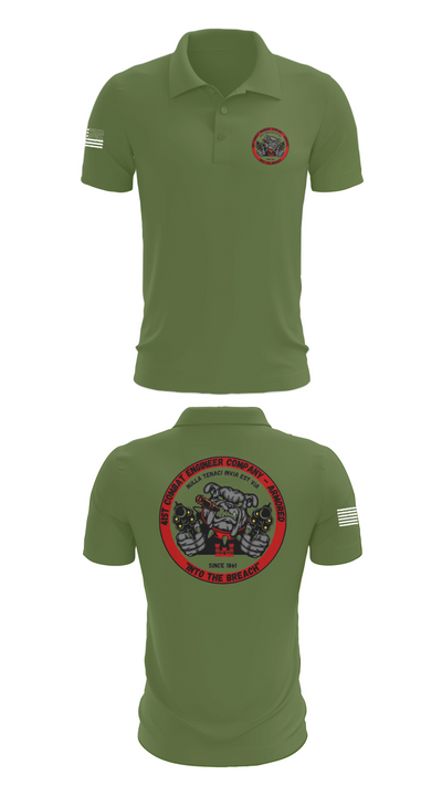 41st CEC-A 2239571 Short Sleeve Performance Polo - 47