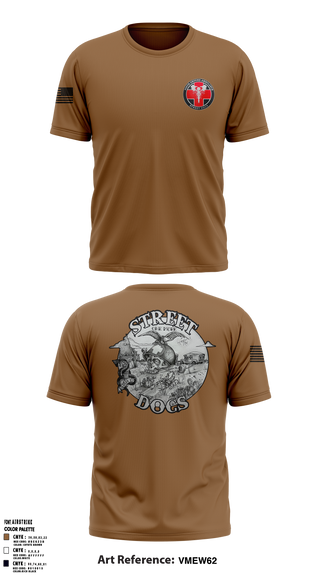 Short Sleeve Performance Shirt, 345th Medical Company Ground Ambulance, , Teamtime, Team time, sublimation, custom sports apparel, team uniforms, spirit wear, spiritwear, sports uniforms, custom shirts, team store, custom team store, fundraiser sports, apparel fundraiser