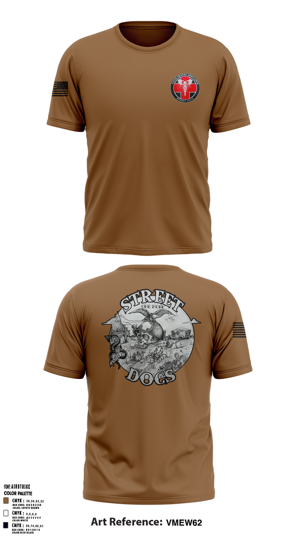 Short Sleeve Performance Shirt, 345th Medical Company Ground Ambulance, , Teamtime, Team time, sublimation, custom sports apparel, team uniforms, spirit wear, spiritwear, sports uniforms, custom shirts, team store, custom team store, fundraiser sports, apparel fundraiser