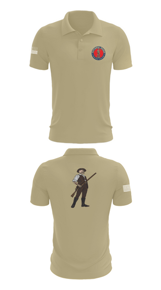 Short Sleeve Performance Polo, , National Guard, Teamtime, Team time, sublimation, custom sports apparel, team uniforms, spirit wear, spiritwear, sports uniforms, custom shirts, team store, custom team store, fundraiser sports, apparel fundraiser