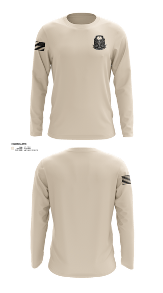 Long Sleeve Performance Shirt, 1-153 IN Scout Platoon, National Guard, Teamtime, Team time, sublimation, custom sports apparel, team uniforms, spirit wear, spiritwear, sports uniforms, custom shirts, team store, custom team store, fundraiser sports, apparel fundraiser