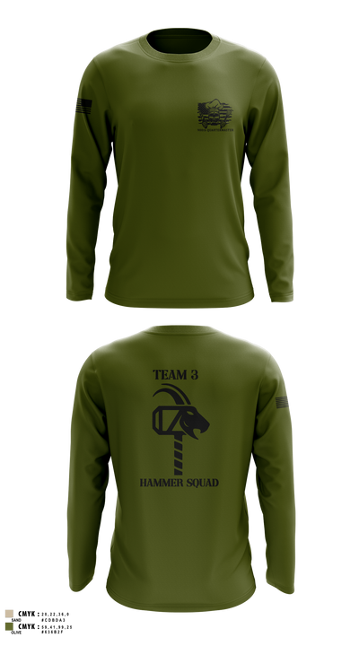900th QUARTERMASTER 12047177 Long Sleeve Performance Shirt 10