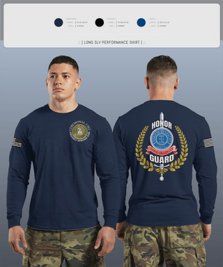 Long Sleeve Performance Shirt, Twu Local 100 Ceremonial Unit & Honor Guard, , Teamtime, Team time, sublimation, custom sports apparel, team uniforms, spirit wear, spiritwear, sports uniforms, custom shirts, team store, custom team store, fundraiser sports, apparel fundraiser