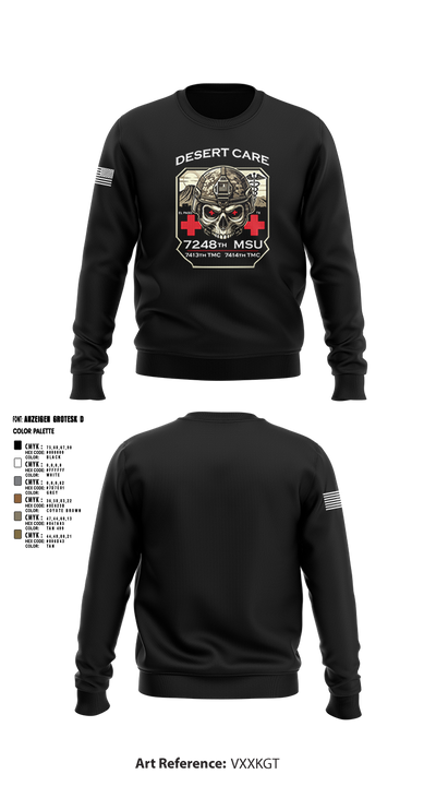 7248th MSU 46326477 Crew Neck Sweatshirt - 6