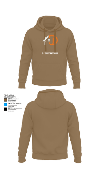 Hoodie, DJ CONTRACTORS, , Teamtime, Team time, sublimation, custom sports apparel, team uniforms, spirit wear, spiritwear, sports uniforms, custom shirts, team store, custom team store, fundraiser sports, apparel fundraiser