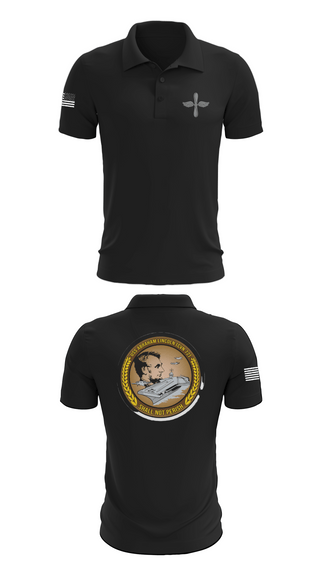 Short Sleeve Performance Polo, CVN 72 Abraham Lincoln, , Teamtime, Team time, sublimation, custom sports apparel, team uniforms, spirit wear, spiritwear, sports uniforms, custom shirts, team store, custom team store, fundraiser sports, apparel fundraiser