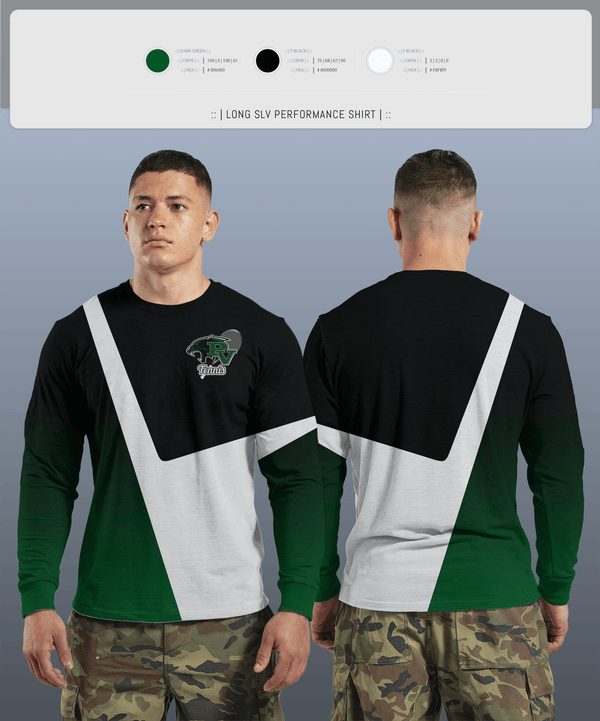 Long Sleeve Performance Shirt, Palo Verde Panthers, Tennis, Teamtime, Team time, sublimation, custom sports apparel, team uniforms, spirit wear, spiritwear, sports uniforms, custom shirts, team store, custom team store, fundraiser sports, apparel fundraiser