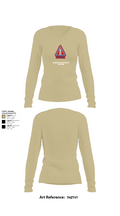 Recruiting and Retention Battalion 2441772 Women's Long Sleeve V-neck Shirt - 78