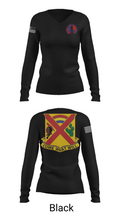 Charley troop 2-108 CAV 33316254 Women's Long Sleeve V-neck Shirt - 35
