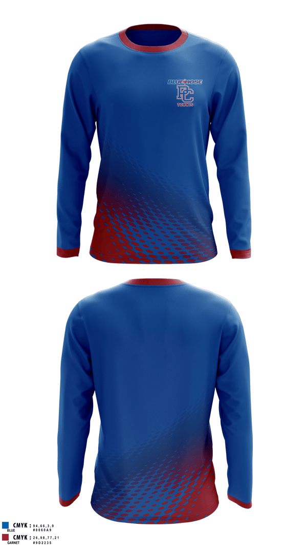 Long Sleeve Performance Shirt, Presbyterian College Men's Tennis, Tennis, Teamtime, Team time, sublimation, custom sports apparel, team uniforms, spirit wear, spiritwear, sports uniforms, custom shirts, team store, custom team store, fundraiser sports, apparel fundraiser