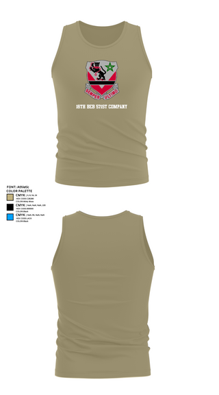 Tank Top, 16th BEB 571st Company, , Teamtime, Team time, sublimation, custom sports apparel, team uniforms, spirit wear, spiritwear, sports uniforms, custom shirts, team store, custom team store, fundraiser sports, apparel fundraiser