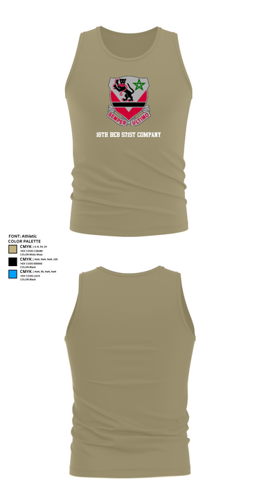 16th BEB 571st Company 8962391 Tank Top - 99