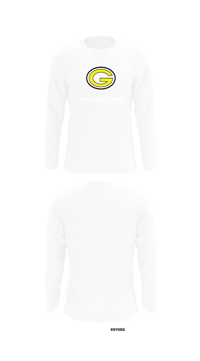 Goodland Cowboys Tennis 92635986 Long Sleeve Performance Shirt 8