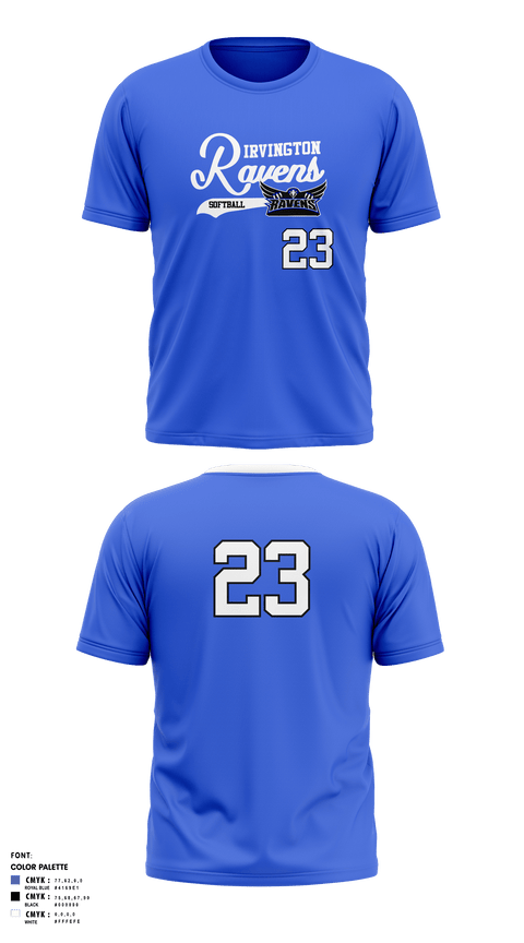 Short Sleeve Performance Shirt, Irvington Preparatory Academy Softball, Softball, Teamtime, Team time, sublimation, custom sports apparel, team uniforms, spirit wear, spiritwear, sports uniforms, custom shirts, team store, custom team store, fundraiser sports, apparel fundraiser