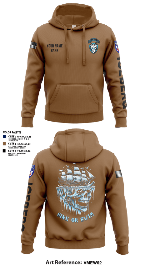 Hoodie, HQ, 95th CM CO, Army, Teamtime, Team time, sublimation, custom sports apparel, team uniforms, spirit wear, spiritwear, sports uniforms, custom shirts, team store, custom team store, fundraiser sports, apparel fundraiser