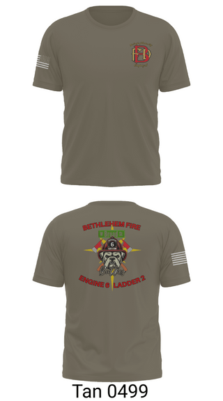 Short Sleeve Performance Shirt, Bethlehem Fire Department E6/L2, , Teamtime, Team time, sublimation, custom sports apparel, team uniforms, spirit wear, spiritwear, sports uniforms, custom shirts, team store, custom team store, fundraiser sports, apparel fundraiser