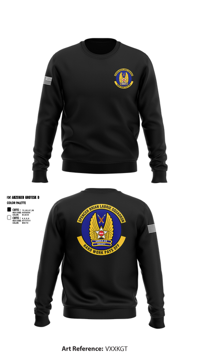Spencer Brian LaBrie Squadron 3444583 Crew Neck Sweatshirt - 7