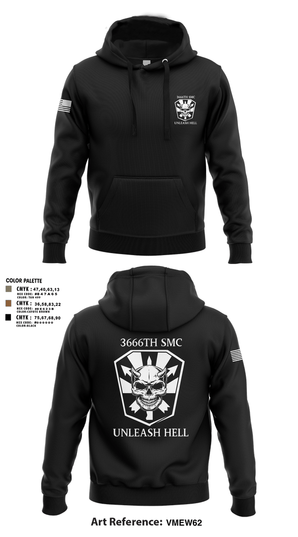 Hoodie, 3666 Support Maintenance Company, , Teamtime, Team time, sublimation, custom sports apparel, team uniforms, spirit wear, spiritwear, sports uniforms, custom shirts, team store, custom team store, fundraiser sports, apparel fundraiser