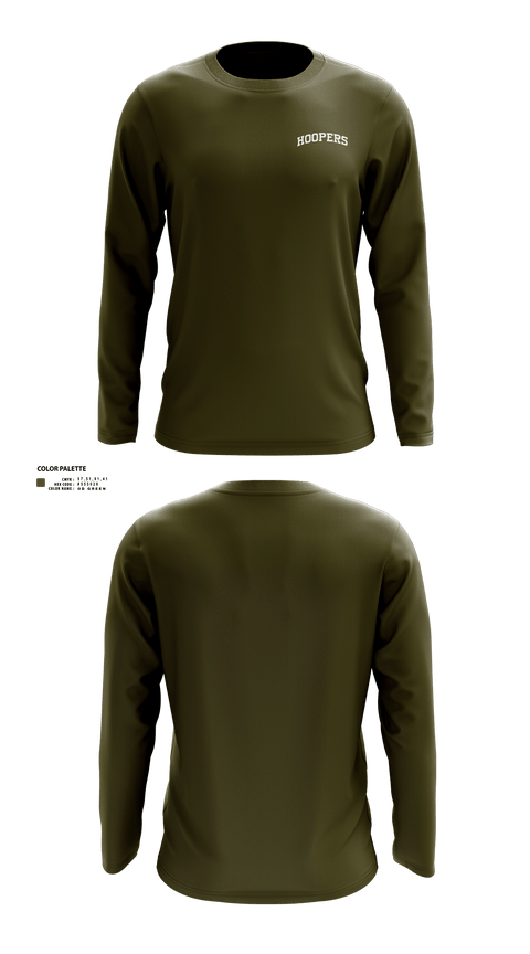 Long Sleeve Shooting Shirt, Hoopers, Men's Basketball, Teamtime, Team time, sublimation, custom sports apparel, team uniforms, spirit wear, spiritwear, sports uniforms, custom shirts, team store, custom team store, fundraiser sports, apparel fundraiser