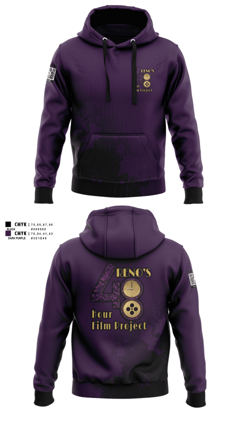 Hoodie, 48 Hour Film Project, , Teamtime, Team time, sublimation, custom sports apparel, team uniforms, spirit wear, spiritwear, sports uniforms, custom shirts, team store, custom team store, fundraiser sports, apparel fundraiser