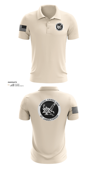 Special Investigations Unit 45981808 Short Sleeve Performance Polo - 1