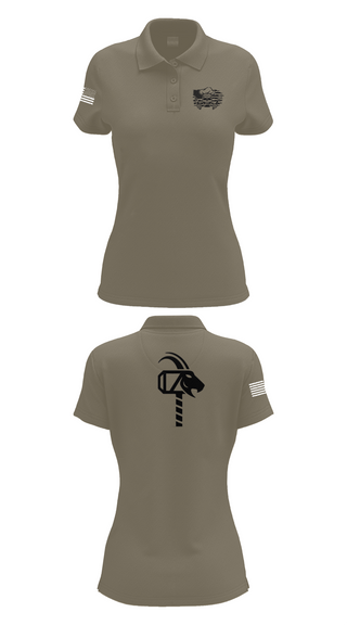 Womens Short Sleeve Performance Polo, 900th QM, , Teamtime, Team time, sublimation, custom sports apparel, team uniforms, spirit wear, spiritwear, sports uniforms, custom shirts, team store, custom team store, fundraiser sports, apparel fundraiser