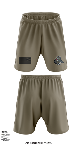 Athletic Shorts With Pockets, 441st Engineer Company, Army, Teamtime, Team time, sublimation, custom sports apparel, team uniforms, spirit wear, spiritwear, sports uniforms, custom shirts, team store, custom team store, fundraiser sports, apparel fundraiser