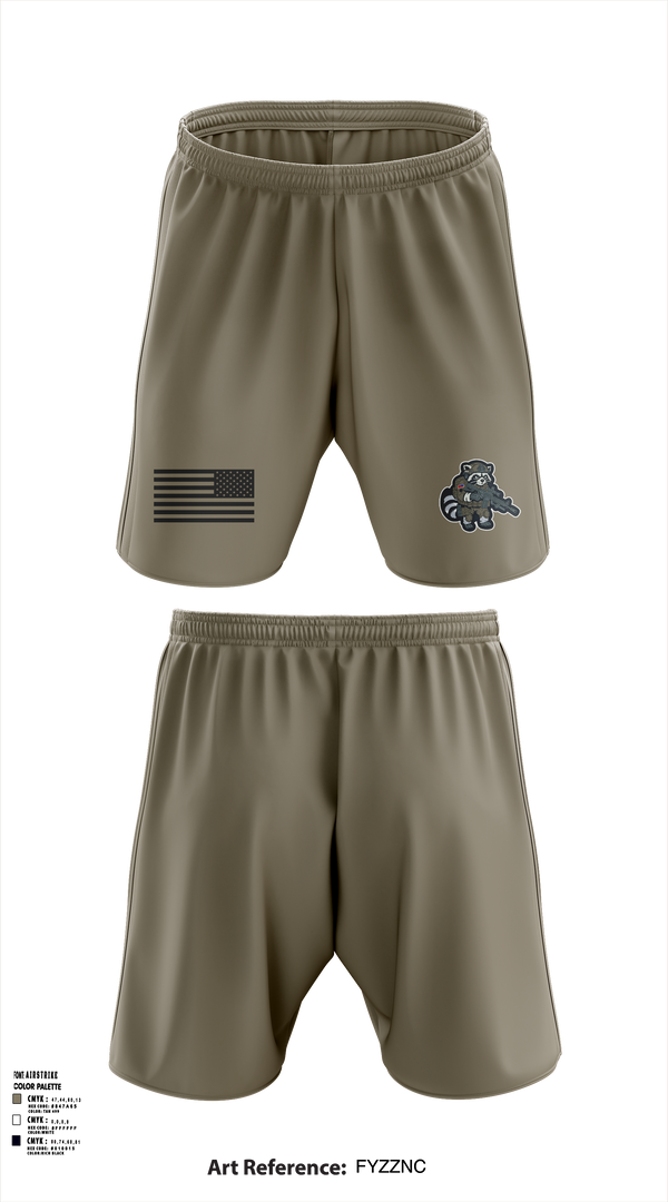 Athletic Shorts With Pockets, 441st Engineer Company, Army, Teamtime, Team time, sublimation, custom sports apparel, team uniforms, spirit wear, spiritwear, sports uniforms, custom shirts, team store, custom team store, fundraiser sports, apparel fundraiser
