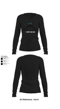 C TRP 2-101 CAV 72009091 Women's Long Sleeve V-neck Shirt - 21