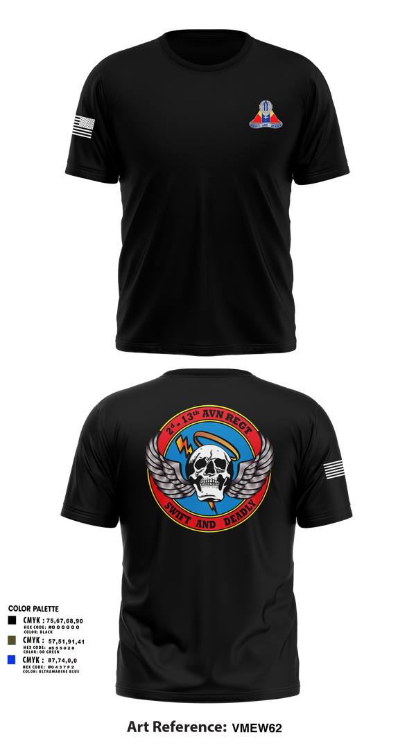 Short Sleeve Performance Shirt, A Co, 2-13th Aviation Regiment, , Teamtime, Team time, sublimation, custom sports apparel, team uniforms, spirit wear, spiritwear, sports uniforms, custom shirts, team store, custom team store, fundraiser sports, apparel fundraiser