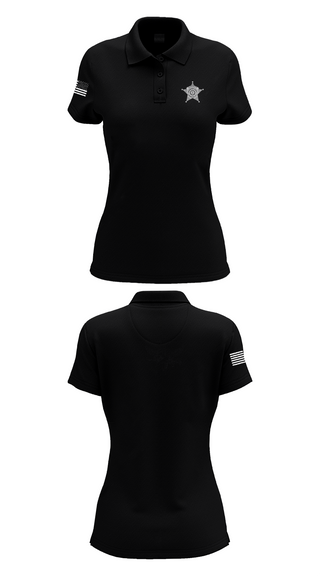 Womens Short Sleeve Performance Polo, Rockbridge County SWAT, , Teamtime, Team time, sublimation, custom sports apparel, team uniforms, spirit wear, spiritwear, sports uniforms, custom shirts, team store, custom team store, fundraiser sports, apparel fundraiser