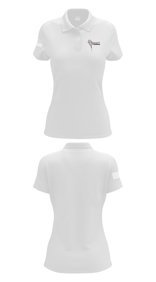 Womens Short Sleeve Performance Polo, Hauser High School Tennis, Tennis, Teamtime, Team time, sublimation, custom sports apparel, team uniforms, spirit wear, spiritwear, sports uniforms, custom shirts, team store, custom team store, fundraiser sports, apparel fundraiser