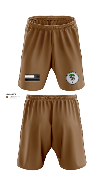 1SFG(A) 3rd BN BSC 68402160 Athletic Shorts With Pockets - 3