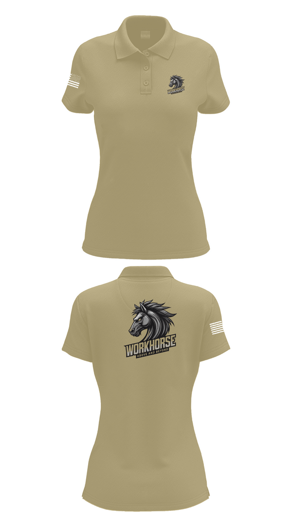 Womens Short Sleeve Performance Polo, 224th MI, Army, Teamtime, Team time, sublimation, custom sports apparel, team uniforms, spirit wear, spiritwear, sports uniforms, custom shirts, team store, custom team store, fundraiser sports, apparel fundraiser