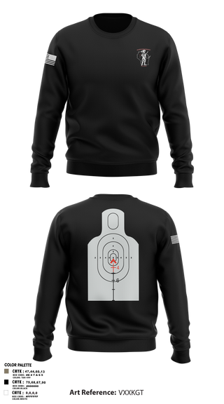 Crew Neck Sweatshirt, WIARNG Marksmanship, , Teamtime, Team time, sublimation, custom sports apparel, team uniforms, spirit wear, spiritwear, sports uniforms, custom shirts, team store, custom team store, fundraiser sports, apparel fundraiser