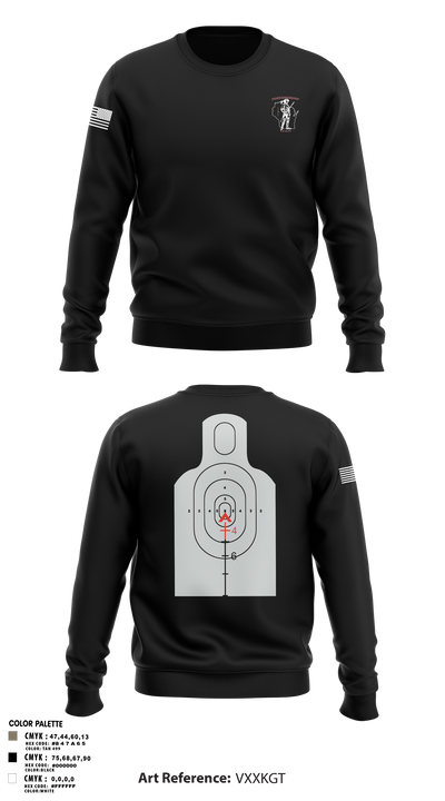 WIARNG Marksmanship 12854544 Crew Neck Sweatshirt - 113