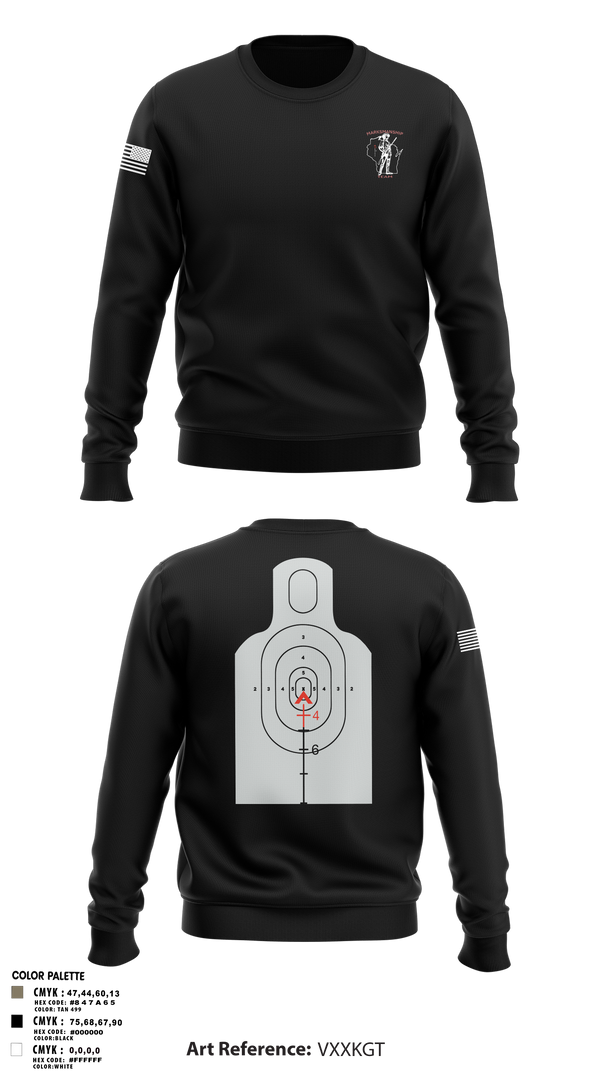 Crew Neck Sweatshirt, WIARNG Marksmanship, , Teamtime, Team time, sublimation, custom sports apparel, team uniforms, spirit wear, spiritwear, sports uniforms, custom shirts, team store, custom team store, fundraiser sports, apparel fundraiser