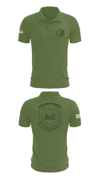 Short Sleeve Performance Polo, 132d MRBC, 579th EN BN, 49th MP DIV, , Teamtime, Team time, sublimation, custom sports apparel, team uniforms, spirit wear, spiritwear, sports uniforms, custom shirts, team store, custom team store, fundraiser sports, apparel fundraiser