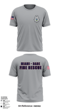 Miami Dade Fire Rescue 80613731 Short Sleeve Performance Shirt - 1