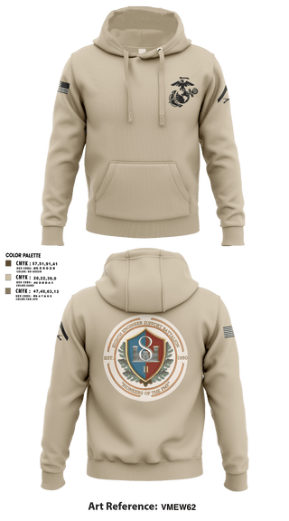 Hoodie, 8th ESB Charlie Co., , Teamtime, Team time, sublimation, custom sports apparel, team uniforms, spirit wear, spiritwear, sports uniforms, custom shirts, team store, custom team store, fundraiser sports, apparel fundraiser