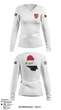 617th MP DET 12589196 Women's Long Sleeve V-neck Shirt - 5