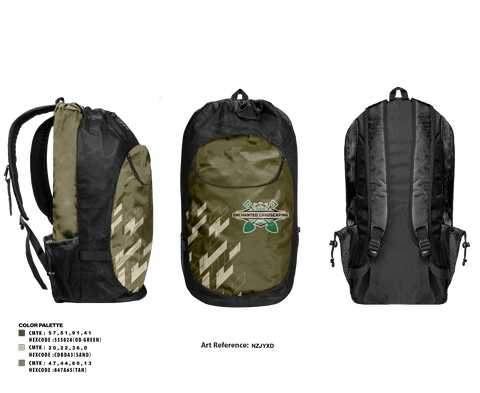 Gear Bag, Enchanted Landscaping, , Teamtime, Team time, sublimation, custom sports apparel, team uniforms, spirit wear, spiritwear, sports uniforms, custom shirts, team store, custom team store, fundraiser sports, apparel fundraiser