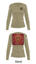 25th infantry division C-Btry 1/8 FA 8241745 Women's Long Sleeve V-neck Shirt - 97