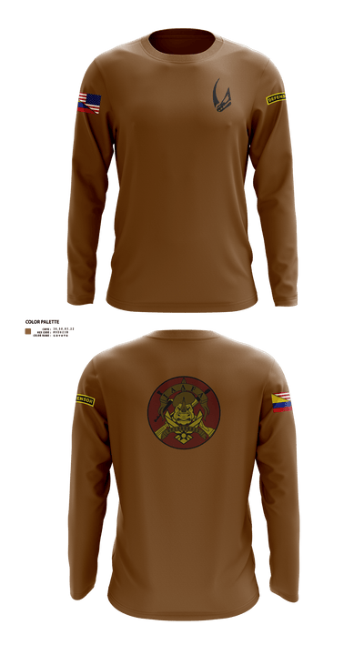 837 TRS Rhinos 90584880 Long Sleeve Performance Shirt 10